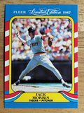 1987 Fleer Limited Edition #28 Jack Morris
