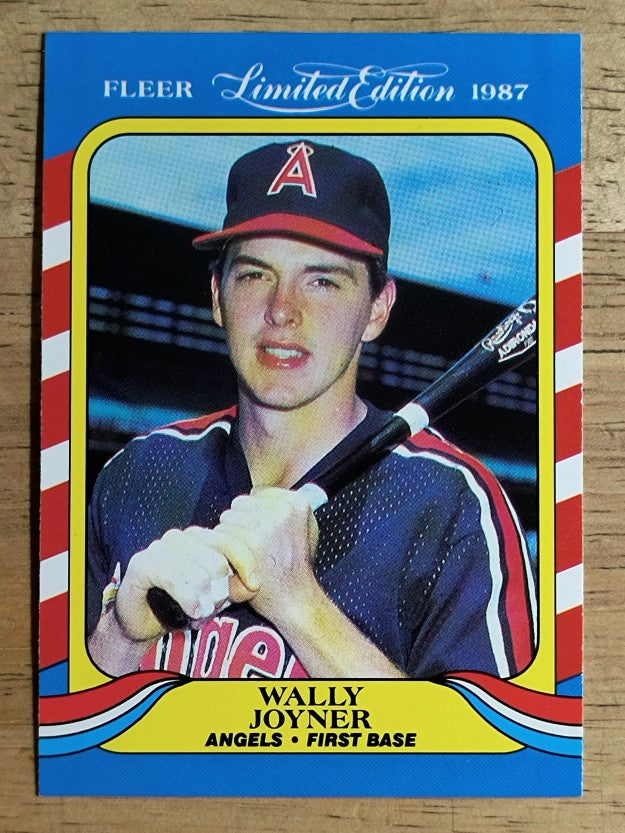 1987 Fleer Limited Edition #23 Wally Joyner