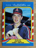 1987 Fleer Limited Edition #23 Wally Joyner