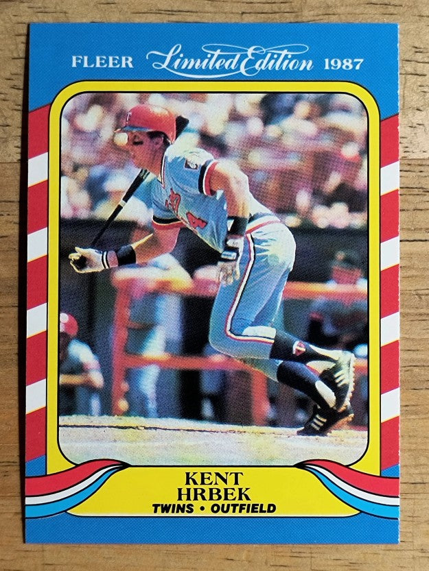 1987 Fleer Limited Edition #22 Kent Hrbek