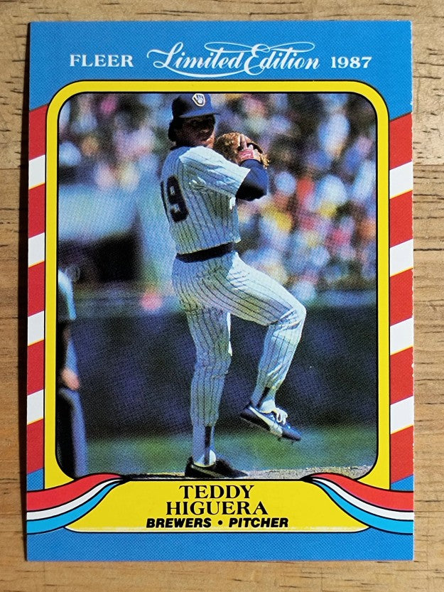 1987 Fleer Limited Edition #21 Teddy Higuera