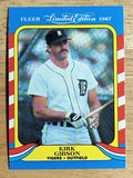 1987 Fleer Limited Edition #17 Kirk Gibson
