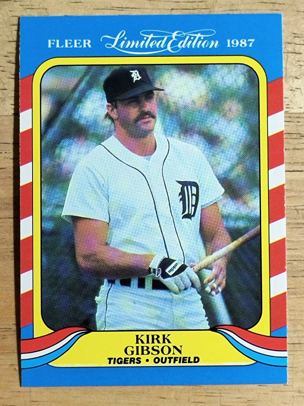 1987 Fleer Limited Edition #17 Kirk Gibson