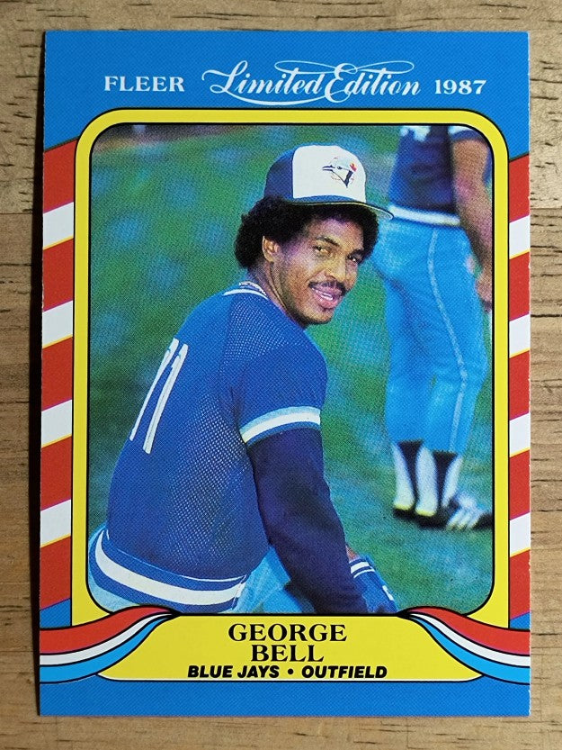 1987 Fleer Limited Edition #4 George Bell