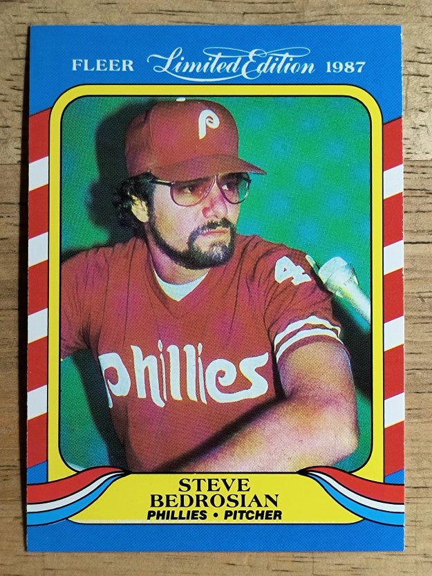1987 Fleer Limited Edition #3 Steve Bedrosian