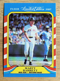 1987 Fleer Limited Edition #2 Marty Barrett