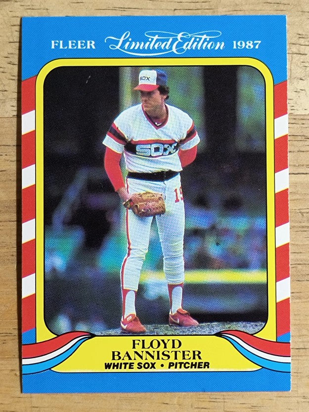 1987 Fleer Limited Edition #1 Floyd Bannister