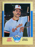 1988 Fleer Baseball MVP's #34 Larry Sheets