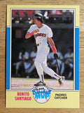 1988 Fleer Baseball MVP's #30 Benito Santiago
