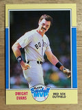 1988 Fleer Baseball MVP's #12 Dwight Evans