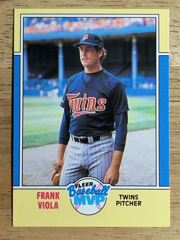 1988 Fleer Baseball MVP's #41 Frank Viola