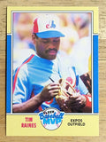 1988 Fleer Baseball MVP's #27 Tim Raines