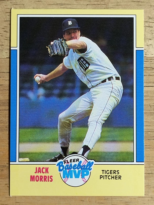 1988 Fleer Baseball MVP's #24 Jack Morris