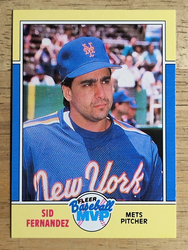 1988 Fleer Baseball MVP's #13 Sid Fernandez