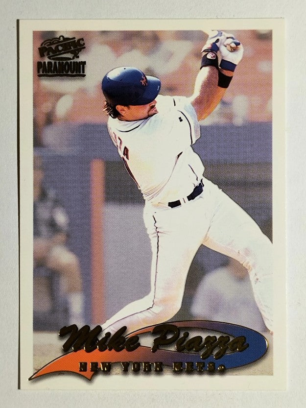 1999 Paramount Gold #155 Mike Piazza