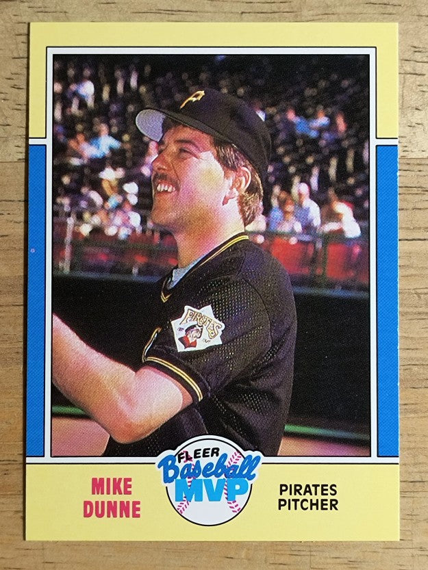 1988 Fleer Baseball MVP's #11 Mike Dunne