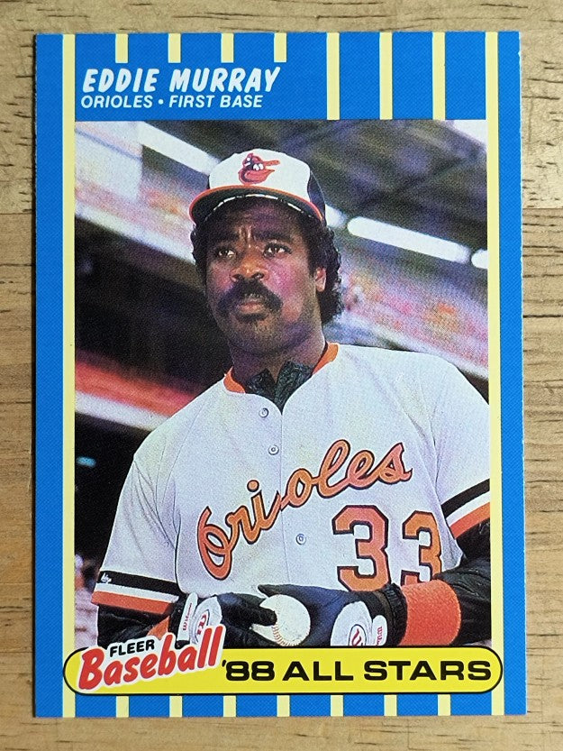 1988 Fleer Baseball All-Stars #28 Eddie Murray