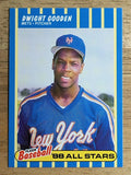 1988 Fleer Baseball All-Stars #12 Dwight Gooden
