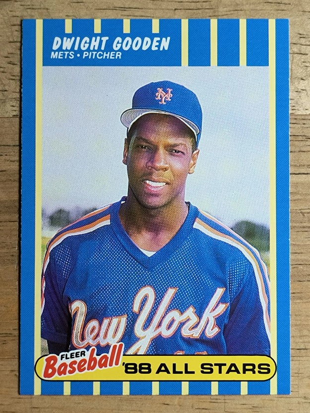 1988 Fleer Baseball All-Stars #12 Dwight Gooden