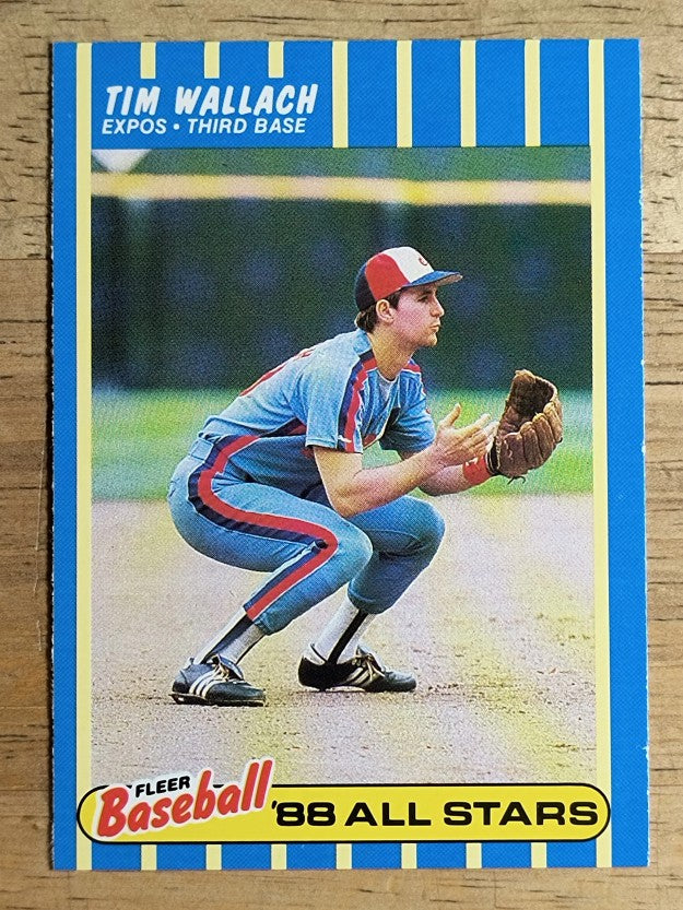 1988 Fleer Baseball All-Stars #43 Tim Wallach