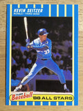 1988 Fleer Baseball All-Stars #38 Kevin Seitzer