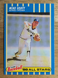 1988 Fleer Baseball All-Stars #37 Mike Scott