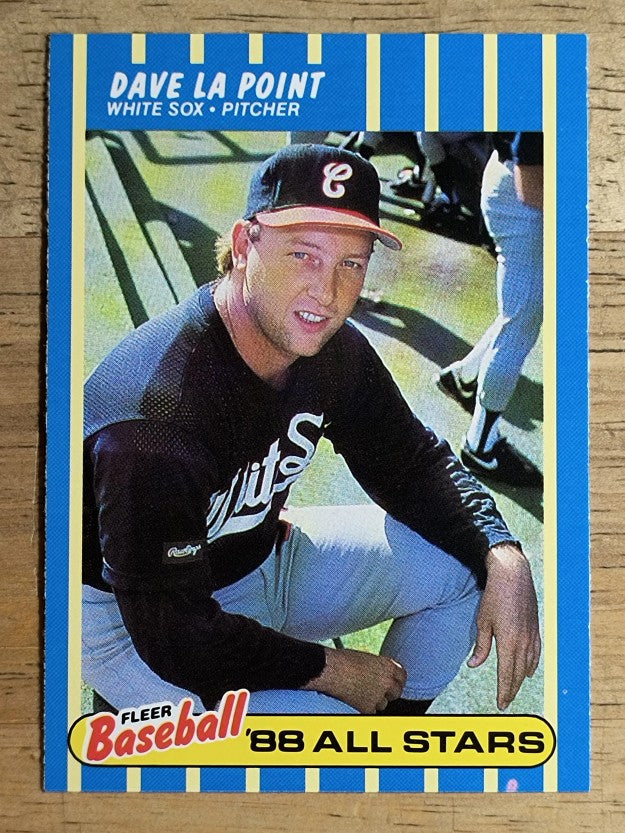 1988 Fleer Baseball All-Stars #21 Dave LaPoint