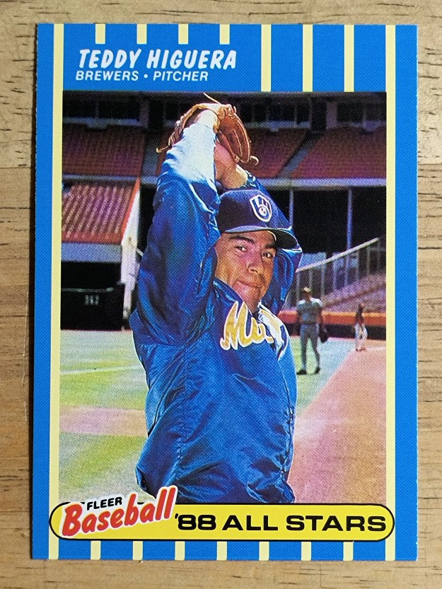 1988 Fleer Baseball All-Stars #15 Teddy Higuera