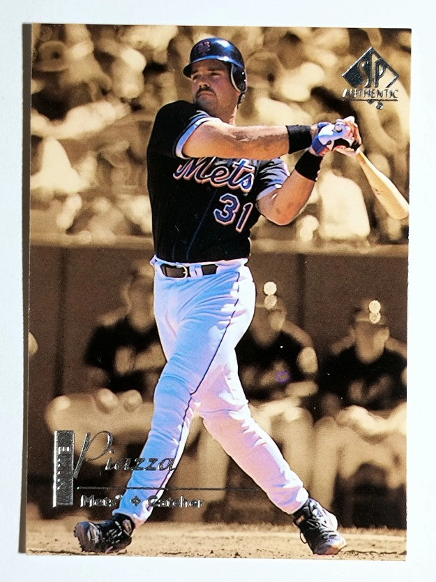 1999 SP Authentic #54 Mike Piazza