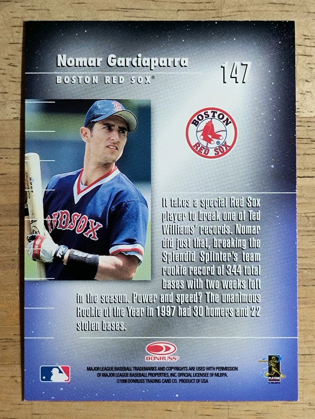 1998 Donruss Elite #147 Nomar Garciaparra GEN