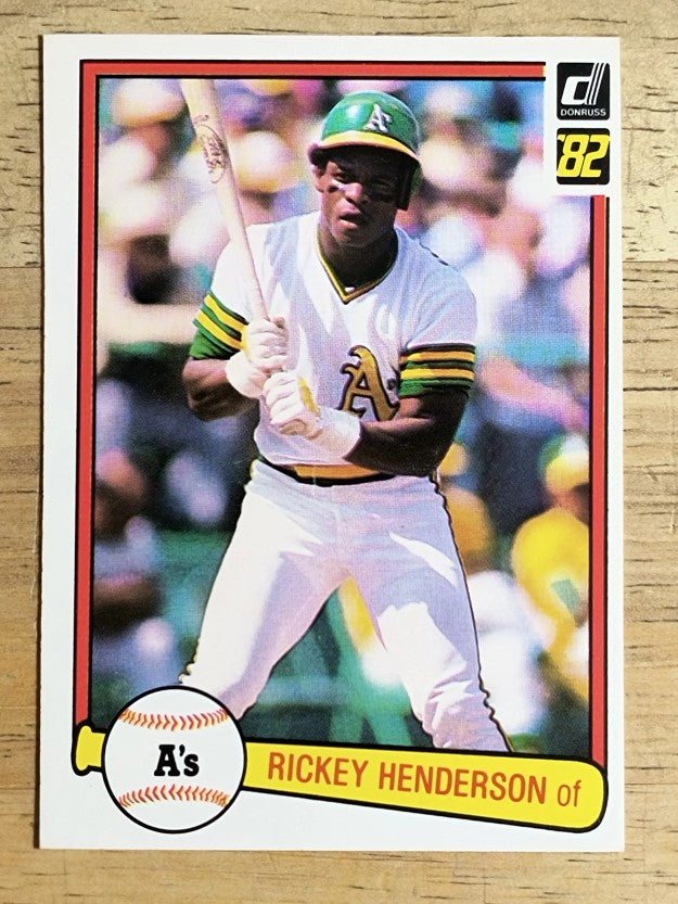 1982 Donruss #113 Rickey Henderson