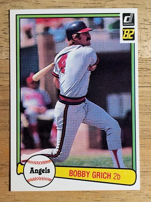 1982 Donruss #90 Bobby Grich