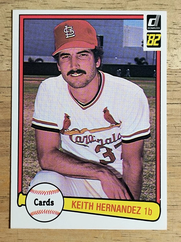 1982 Donruss #278 Keith Hernandez