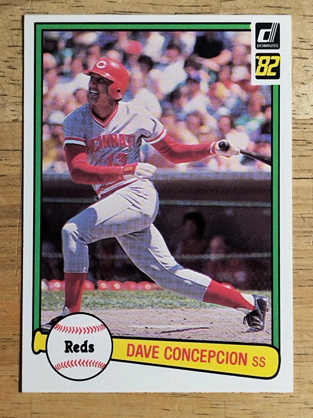 1982 Donruss #421 Dave Concepcion
