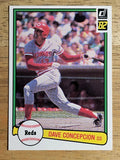 1982 Donruss #421 Dave Concepcion
