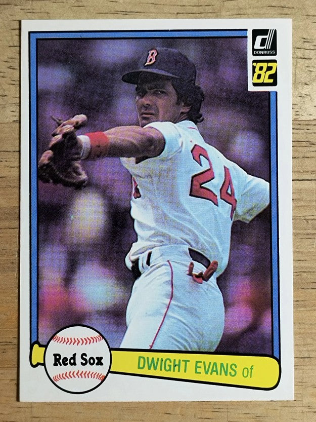1982 Donruss #109 Dwight Evans