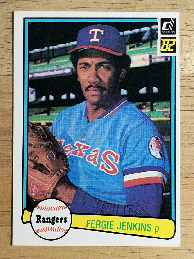 1982 Donruss #643 Fergie Jenkins