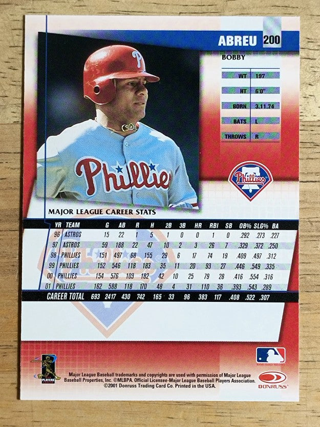 2002 Donruss Fan Club #200 Bobby Abreu
