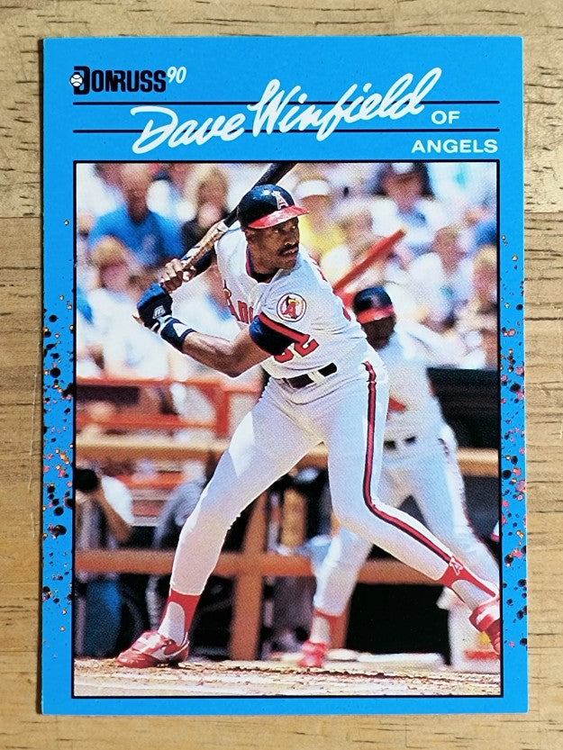 1990 Donruss Best AL #87 Dave Winfield