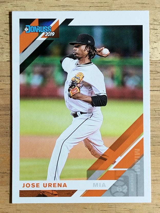 2019 Donruss #114 Jose Urena