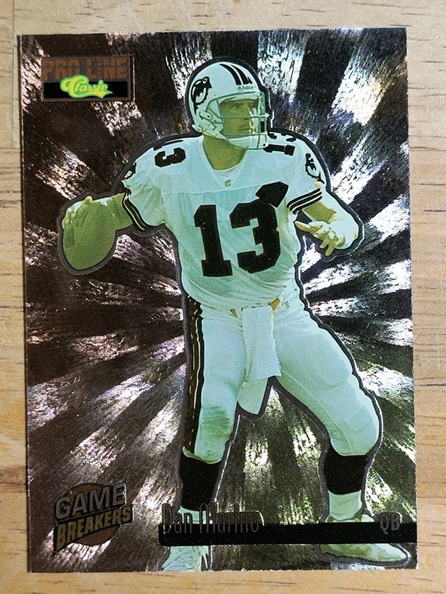 1995 Pro Line GameBreakers #GB13 Dan Marino