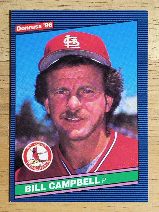 1986 Donruss #571 Bill Campbell