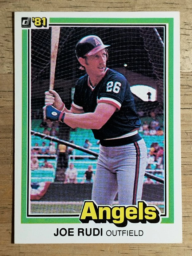 1981 Donruss #174 Joe Rudi