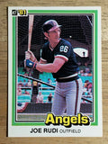 1981 Donruss #174 Joe Rudi