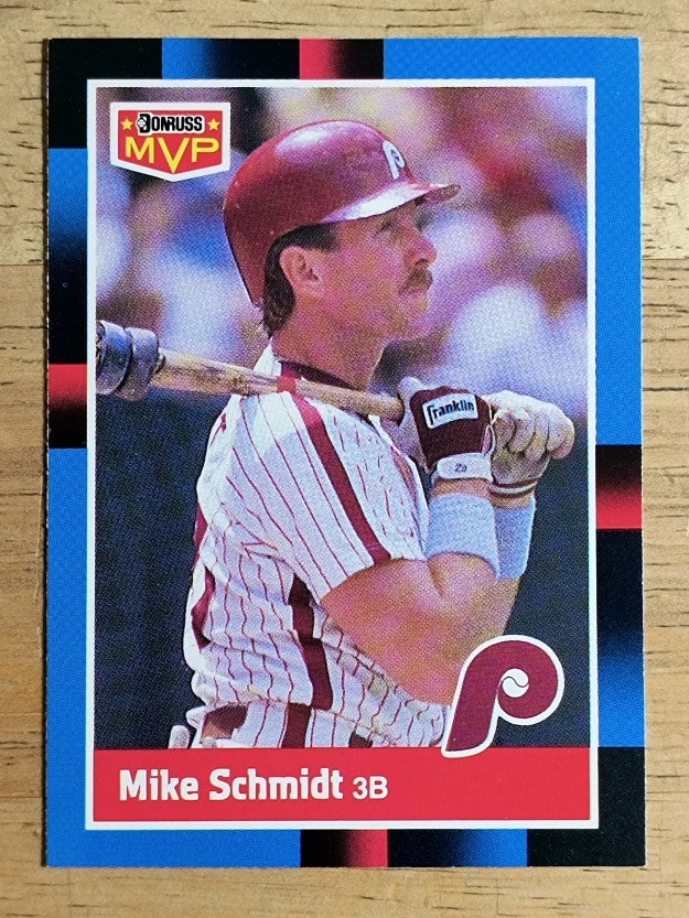 1988 Donruss Bonus MVP's #BC4 Mike Schmidt