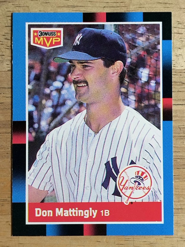 1988 Donruss Bonus MVP's #BC21 Don Mattingly SP