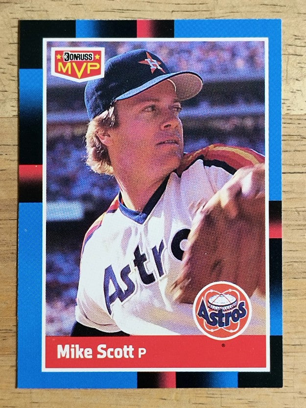 1988 Donruss Bonus MVP's #BC12 Mike Scott