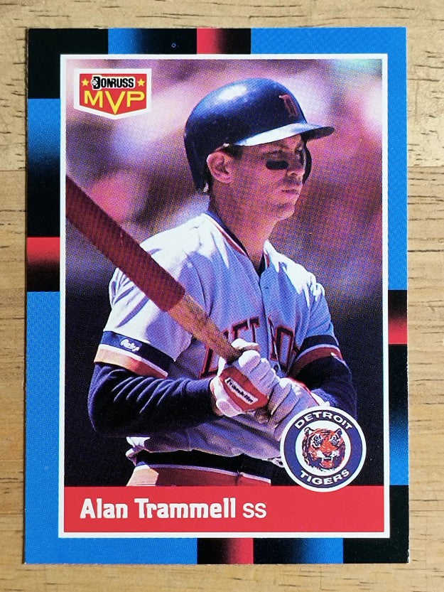 1988 Donruss Bonus MVP's #BC11 Alan Trammell