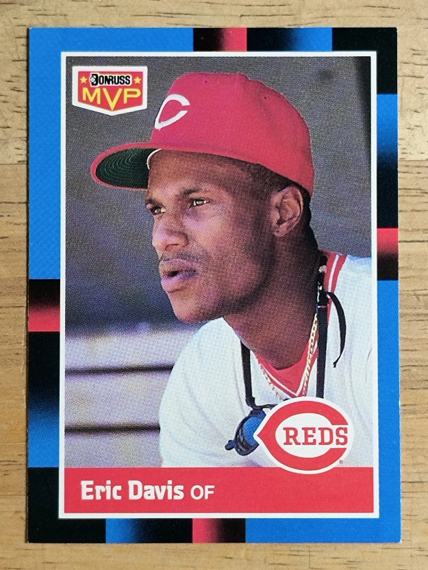 1988 Donruss Bonus MVP's #BC2 Eric Davis