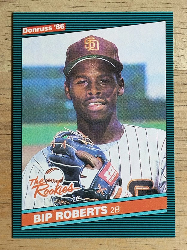 1986 Donruss Rookies #33 Bip Roberts XRC